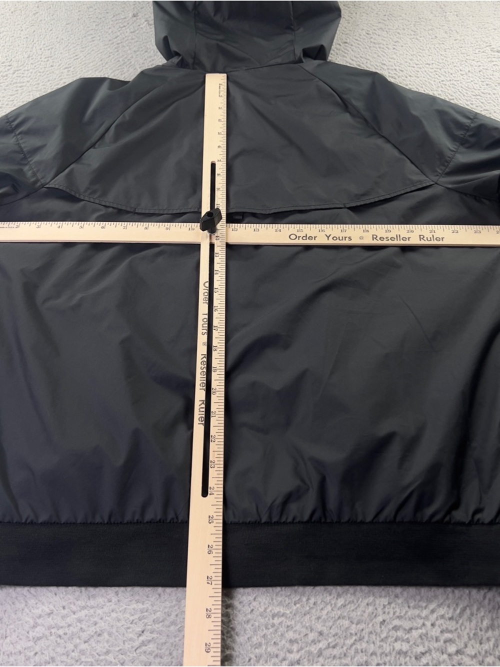 Nike Sportswear Windrunner Jacket Womens Large Black Full Zip Hooded Athletic - Picture 4 of 10